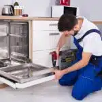 integrated dishwasher installed by Glasgow Handyman