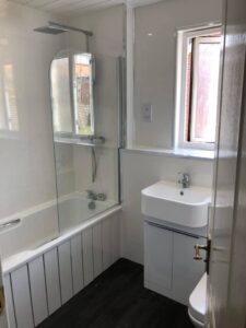 bathroom remodelling finished