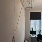Ceiling Pulley fitted in a glasgow home