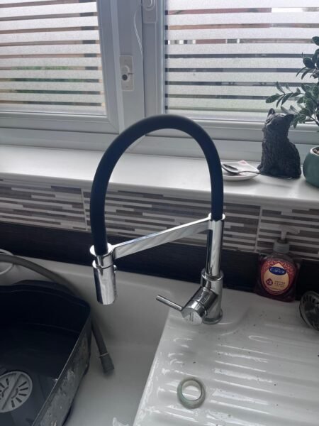 New tap installed in Drumchapel kitchen by Glasgow Handyman Solutions