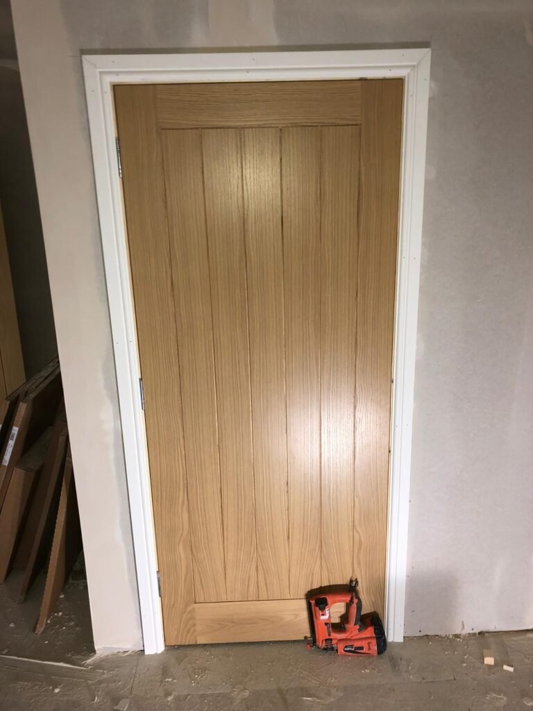 newly fitted door