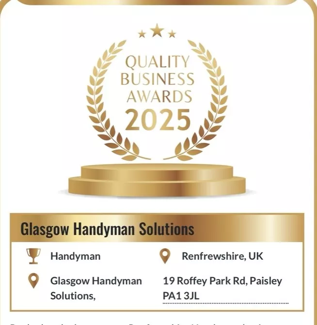 Best Handyman Renfrewshire reward