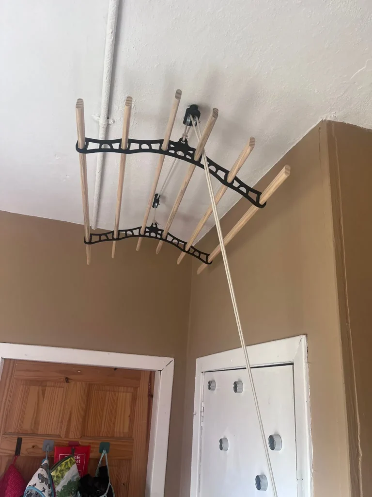 ceiling airer concrete ceiling Drumchapel